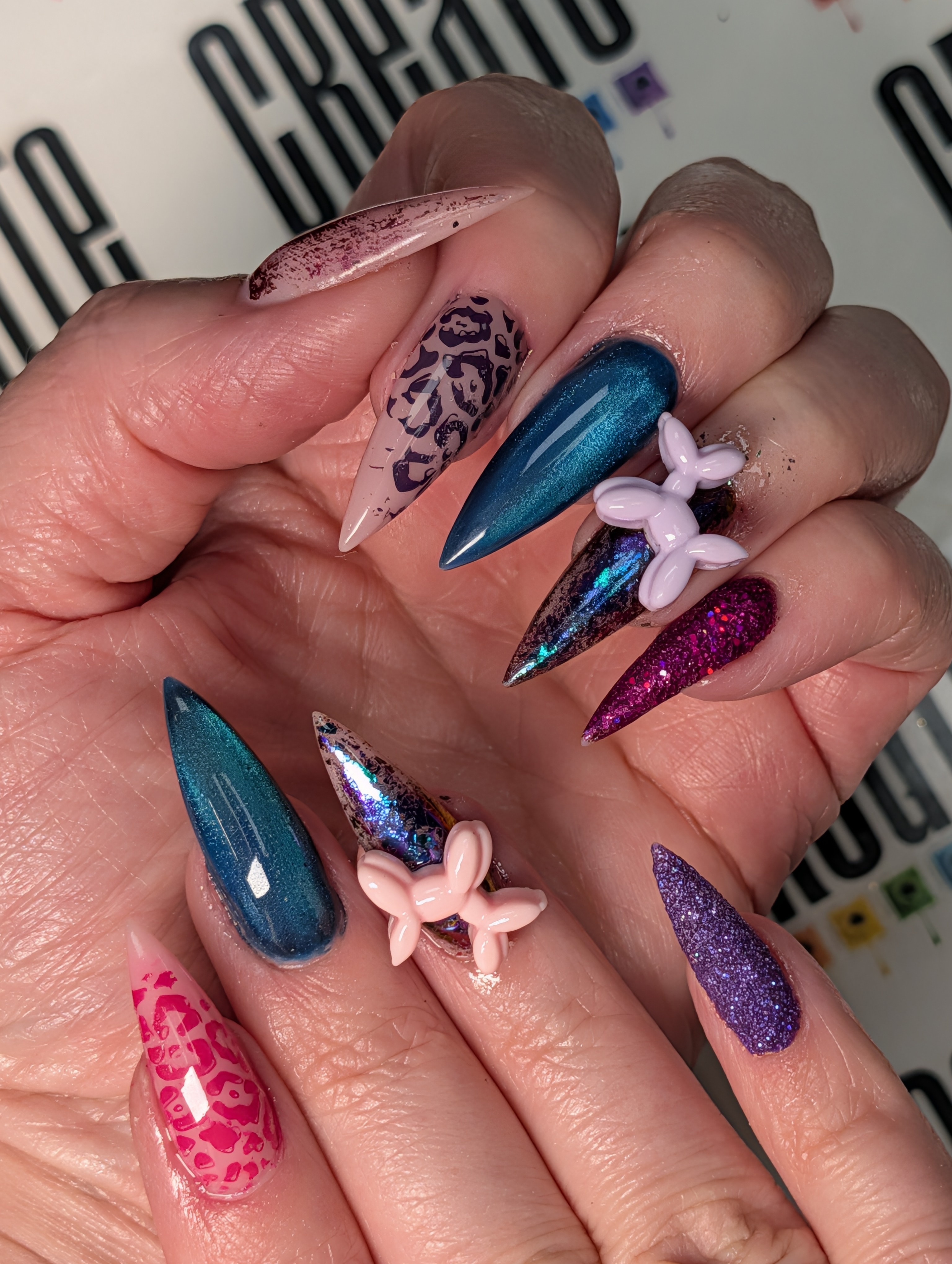 Max nail art design.
